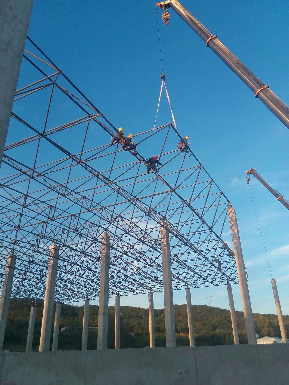 井冈山汪清物流园网架